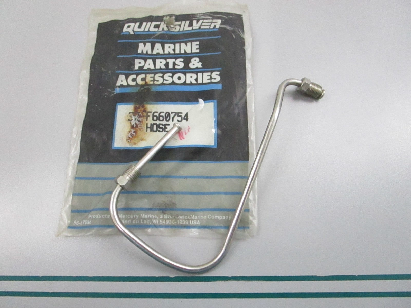 NEW OEM 32-F660754 Mercury Quicksilver Hose 0810