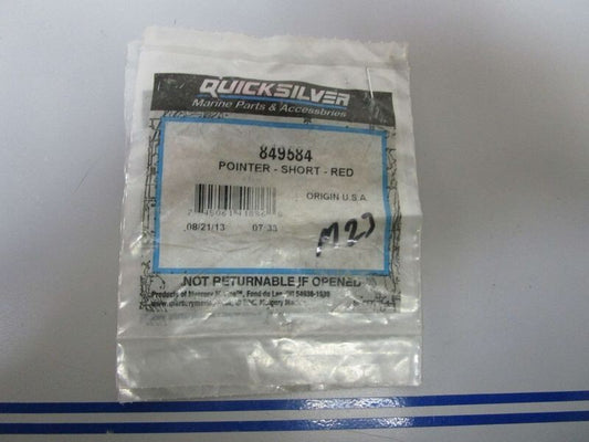 *NEW OEM* 0770 Mercury Quicksilver Short Rod Pointer 849584