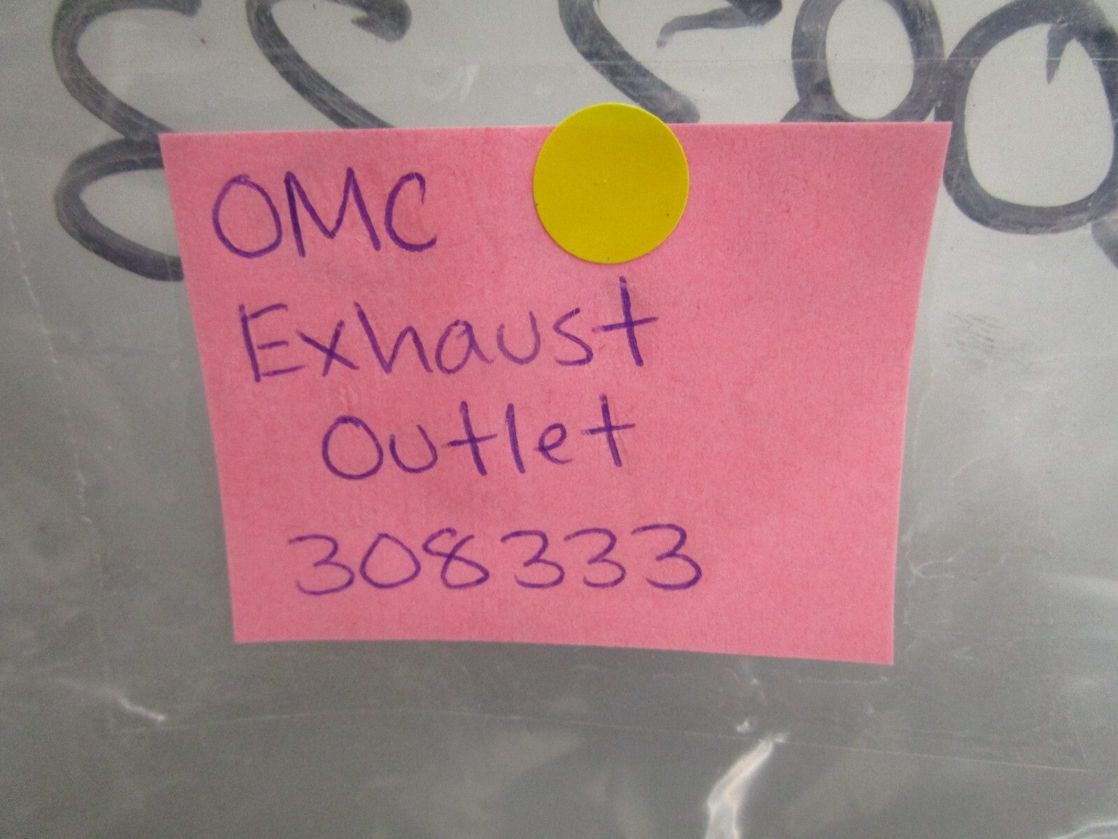 *NEW OEM* 0820 OMC Johnson Evinrude Exhaust Outlet 308333 0308333