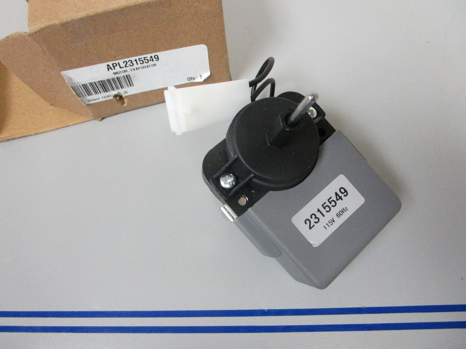 *NEW* 0720 Refrigerator Evaporator Motor 115V 60Hz Replaces: Whirlpool 2315549