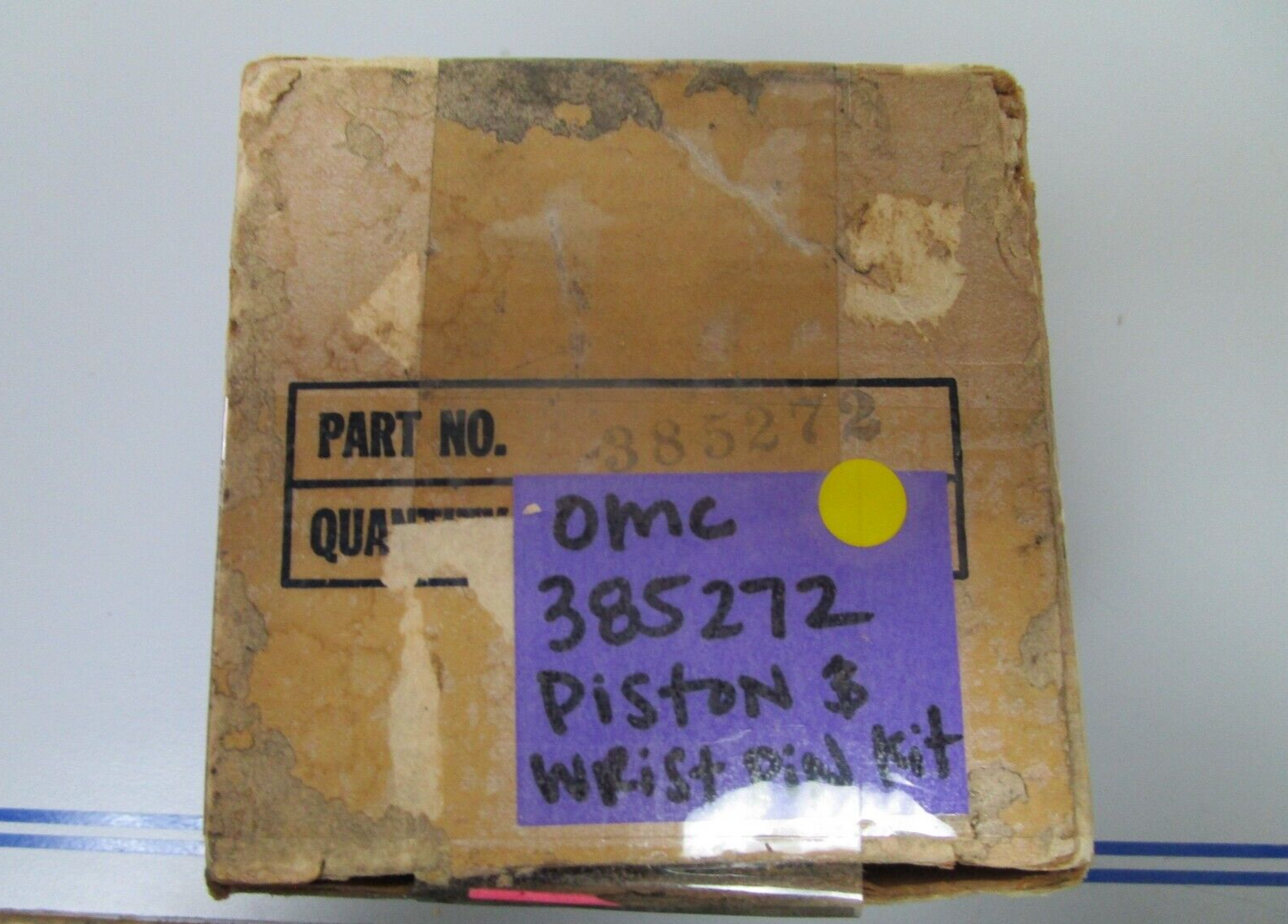 *NEW OEM* 0810 OMC Johnson Evinrude Piston & Wrist Pin Kit 385272 0385272