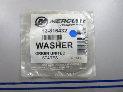 *NEW OEM* 0810 Mercury Quicksilver Cupped Washer 12-816432