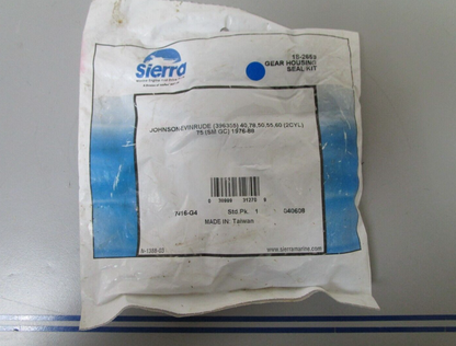 *NEW* 0720 Sierra Gear Housing Seal Kit 18-2659 Replaces: Johnson Evinrde 396355