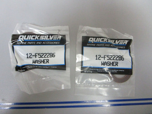 *NEW OEM* (LOT OF 2) 0770 Mercury Quicksilver Washer 12-F522286