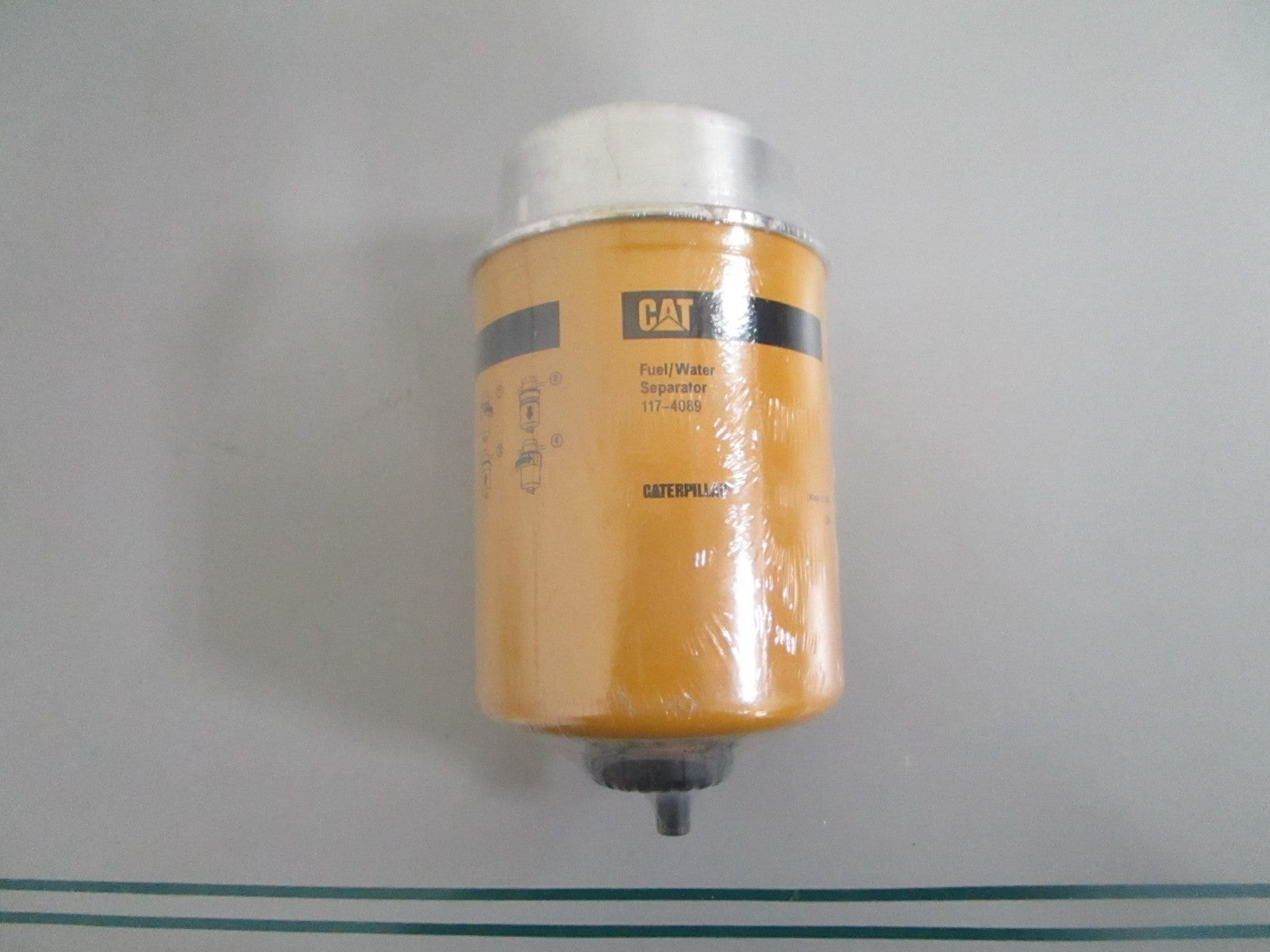 Caterpillar 117-4089 Fuel Water Separator Spin-On Heavy Equipment NEW OEM 0820