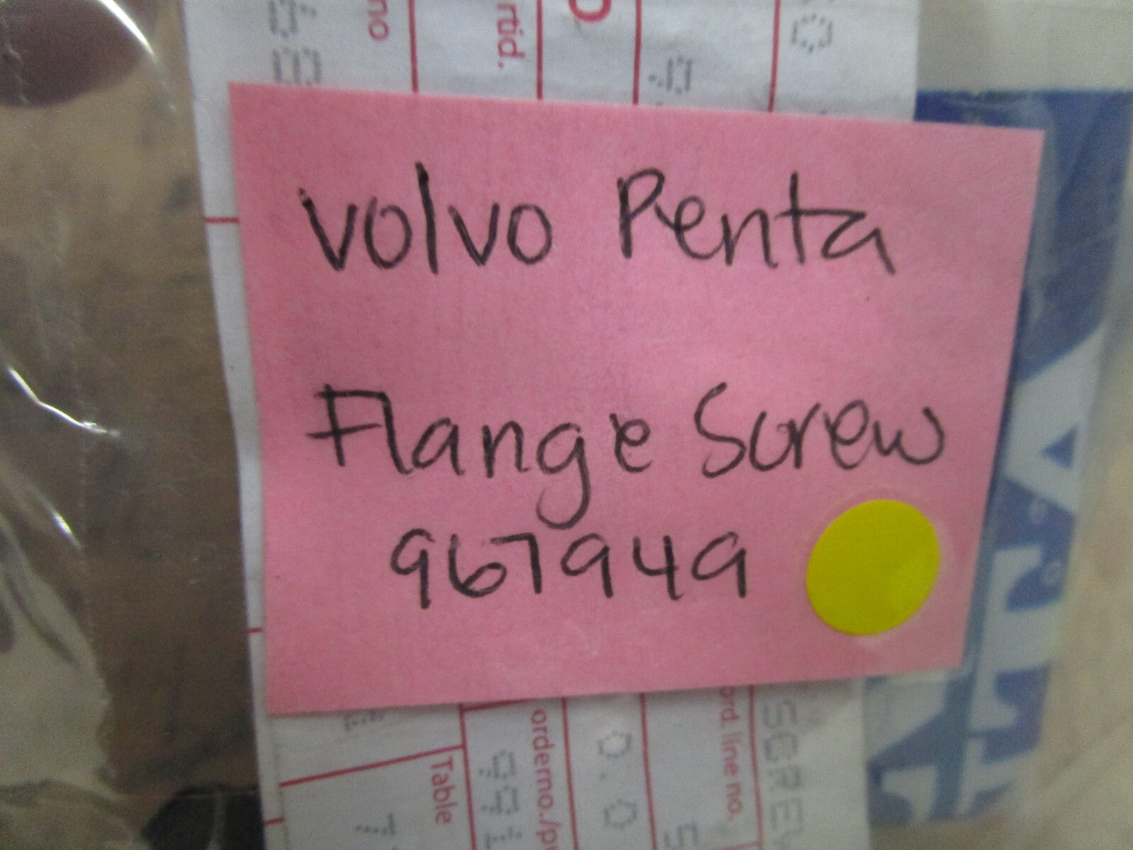 *NEW OEM* 0750 Volvo Penta FLANGE SCREW 967949