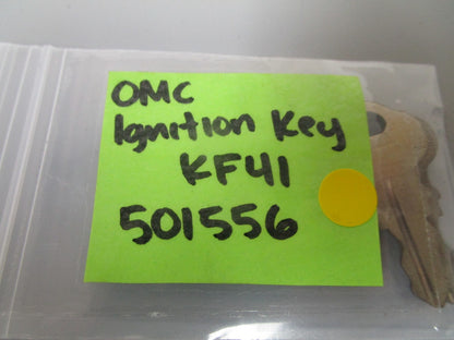 *NEW OEM* 0750 OMC Johnson Evinrude IGNITION KEY KF41  501556 0501556