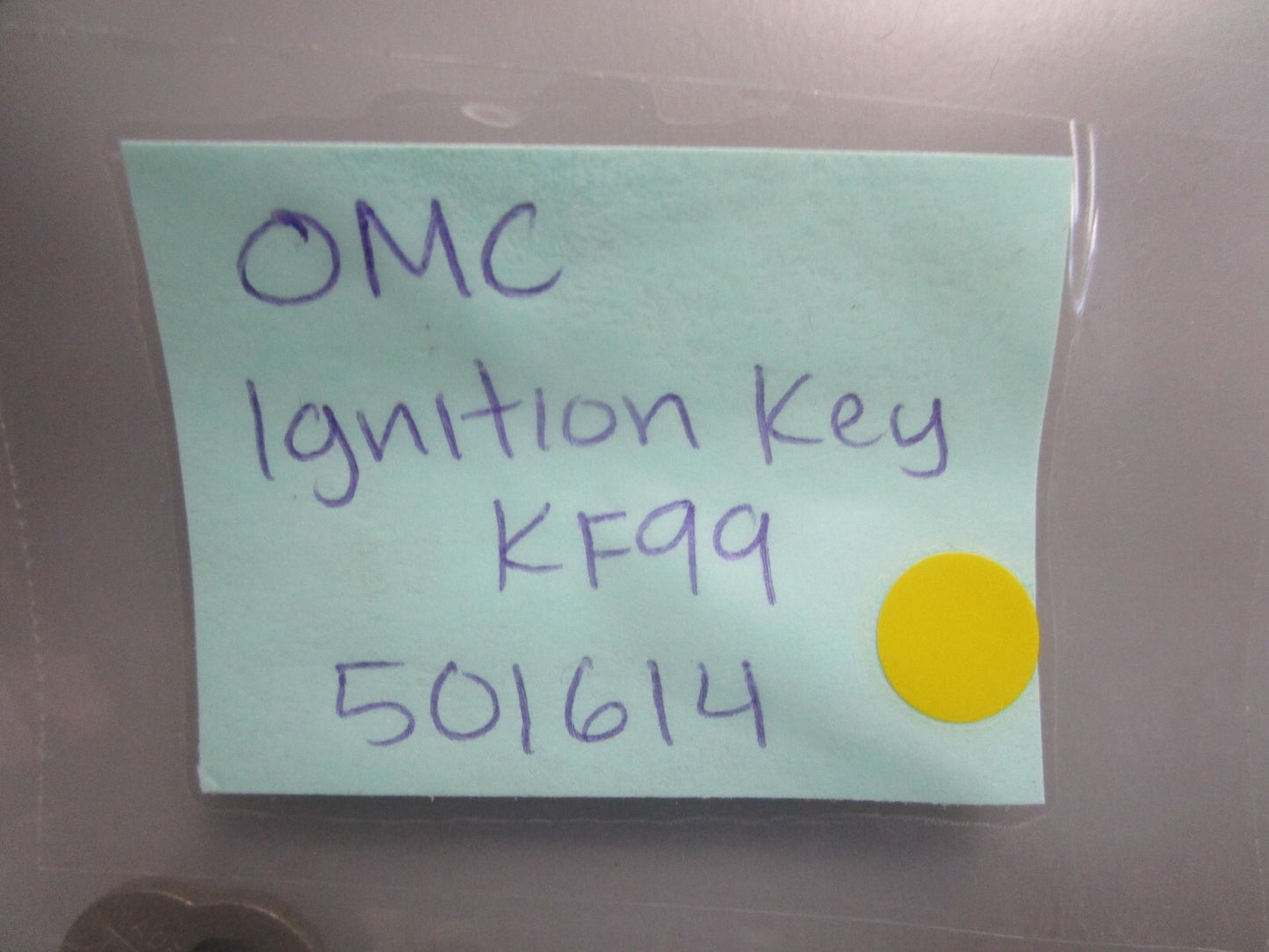 *NEW OEM* 0810 OMC Johnson Evinrude Ignition Key KF99 501614 0501614