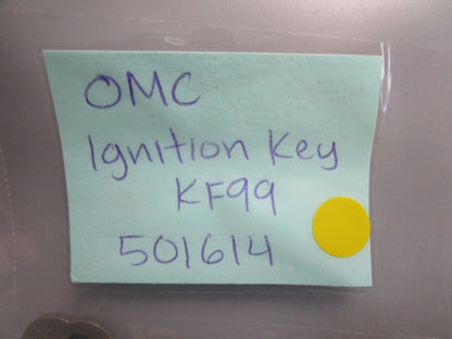*NEW OEM* 0810 OMC Johnson Evinrude Ignition Key KF99 501614 0501614
