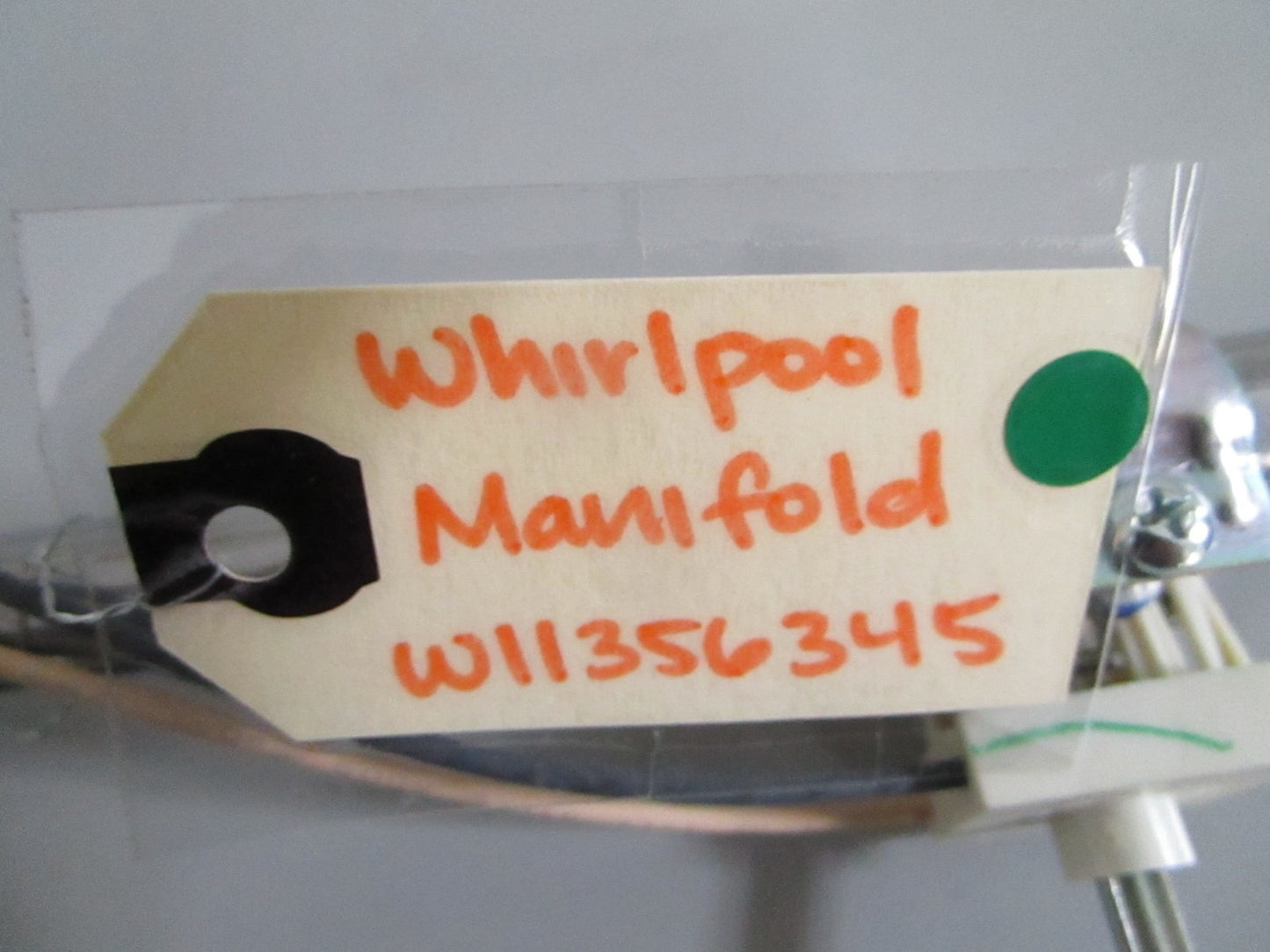 Whirlpool NEW OEM Range Manifold W11356345 NOS Genuine Factory Part 0820