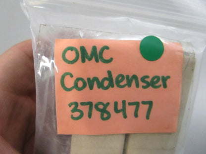NEW OEM (LOT OF 2) 378477 0378477 OMC Johnson Evinrude Condenser 0810