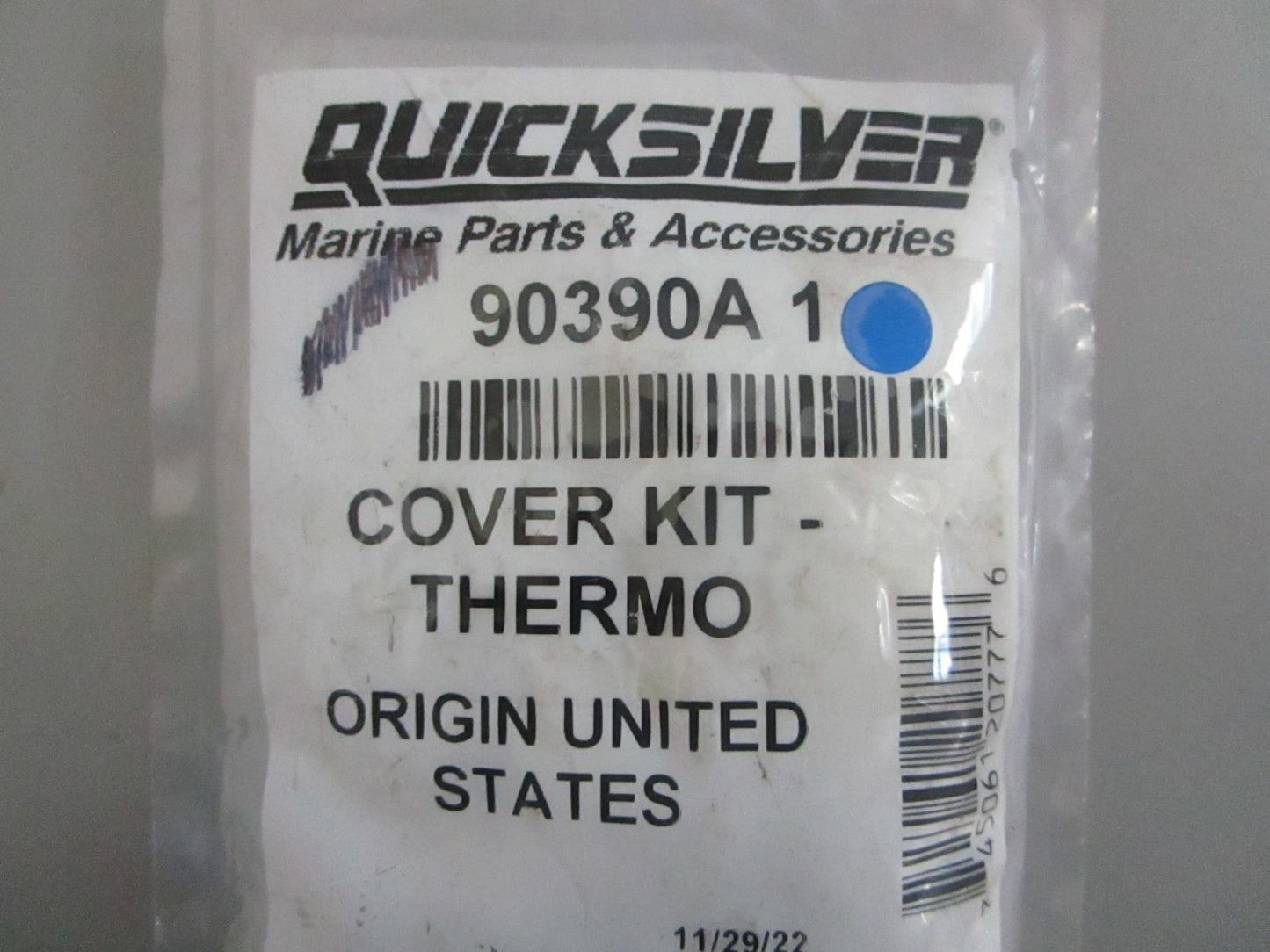 NEW OEM 90390A1 Mercury Quicksilver Thermostat Cover Kit 0820