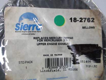 NEW 18-2762 Replaces: Mercury70981A3 Sierra Bellows 0810
