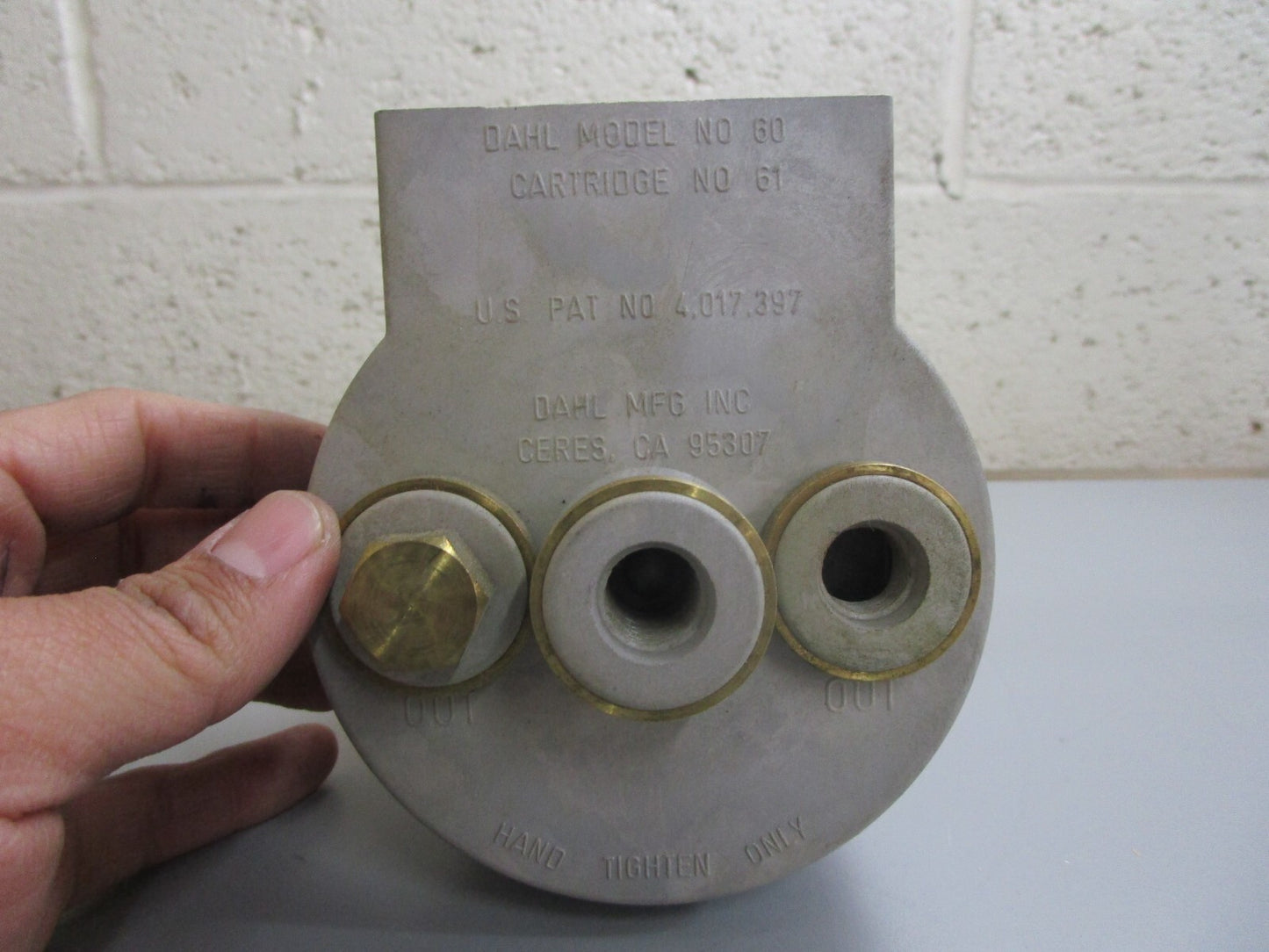 *NEW* 0820 Dahl Fuel Filter/Water Separator Model 60