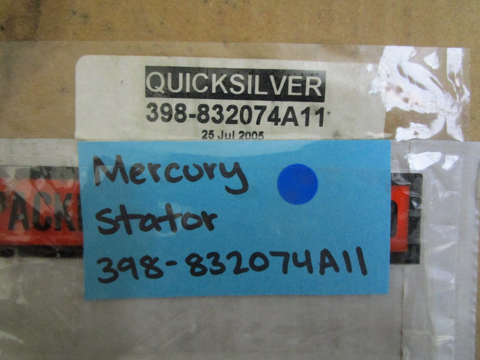 *NEW OEM* 0820 Mercury Quicksilver Stator 398-832074A11
