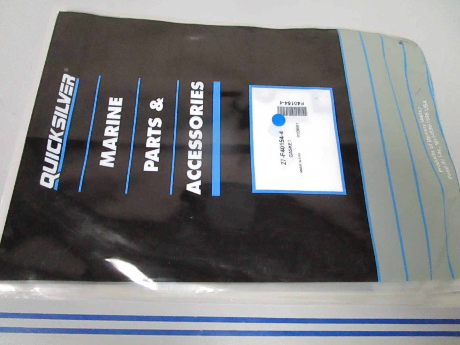 *NEW OEM* 0810 Mercury Quicksilver Gasket 27-F40154-4