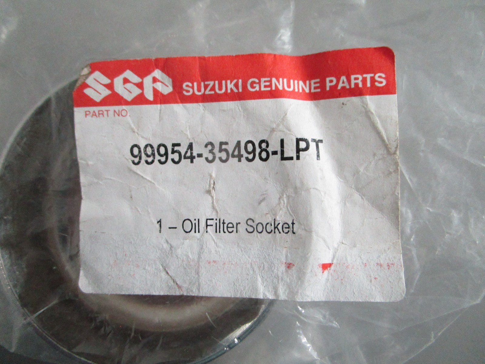 NEW OEM 99954-35498-LPT Suzuki Oil Filter Socket 0820