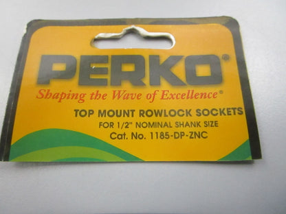 NEW 1185-DP-ZNC Perko Top Mount Rowlock Socket Set 0810