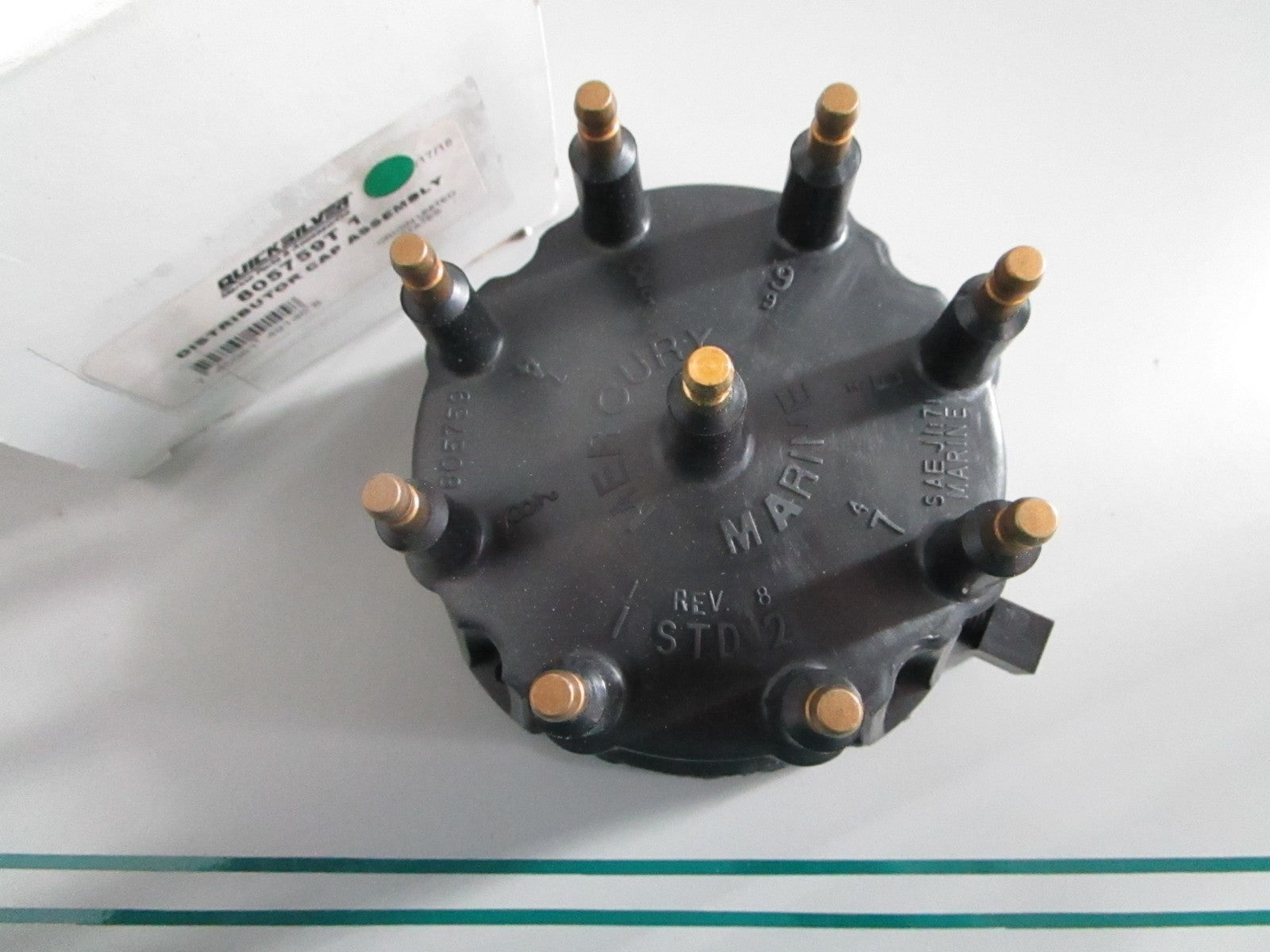 NEW OEM 805759T1 Mercury Quicksilver Distributor Cap Assy 0820