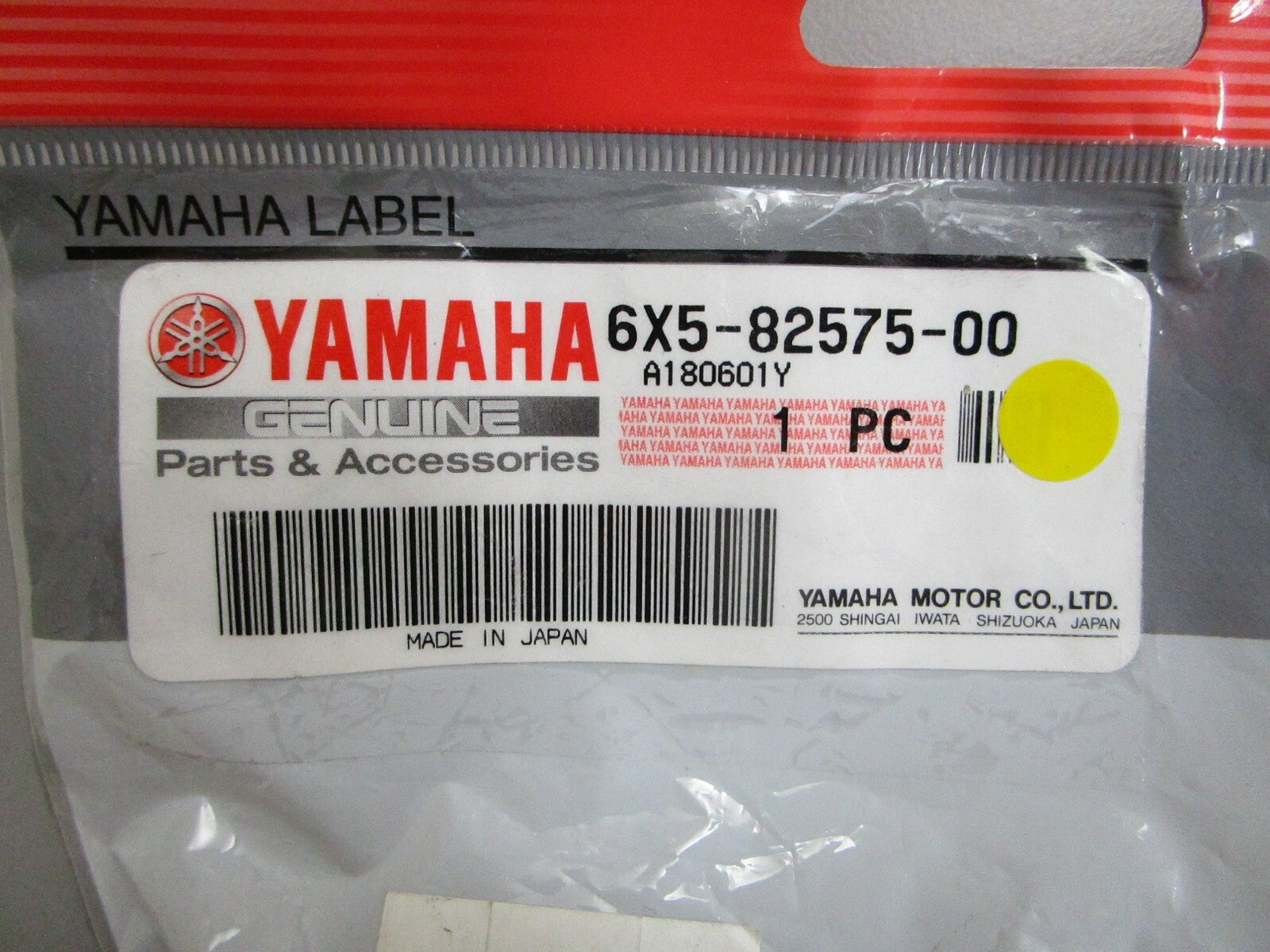 *NEW OEM* 0820 Yamaha Engine Stop Switch Assy 6X5-82575-00-00
