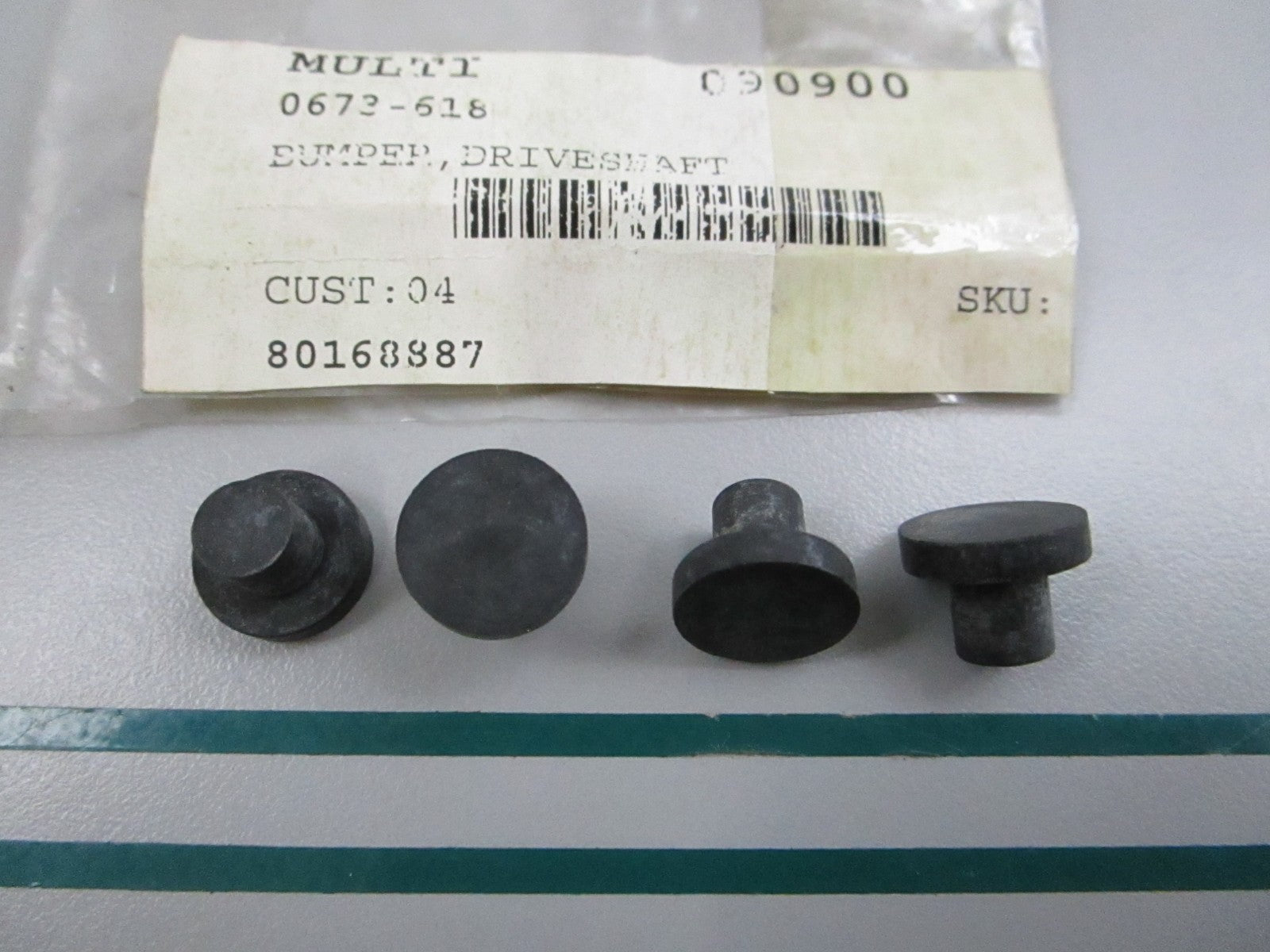NEW OEM (LOT OF 4) 0673-618 Arctic Cat Driveshaft Bumper 0810