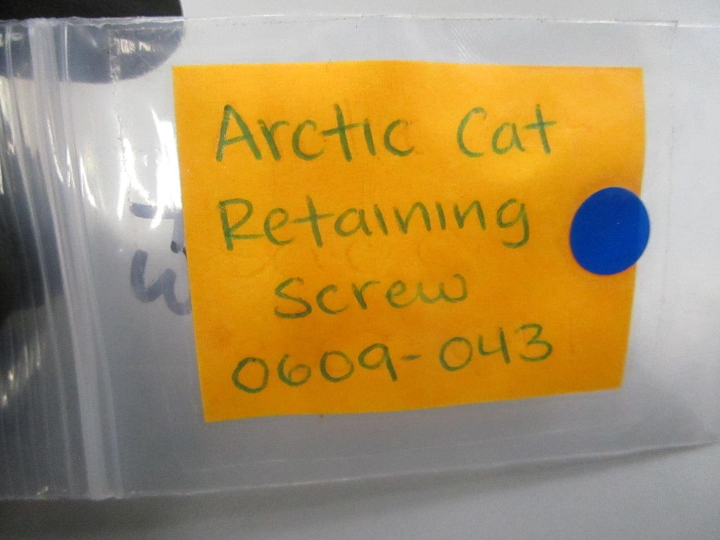 NEW OEM (LOT OF 3) 0609-043 Arctic Cat Retaining Screw 0810