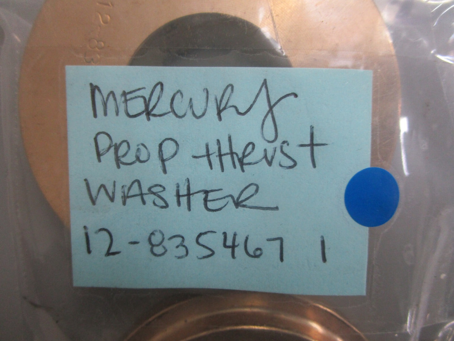 *NEW OEM* 0810 Mercury Quicksilver Propeller Thrust Washer 12-8354671