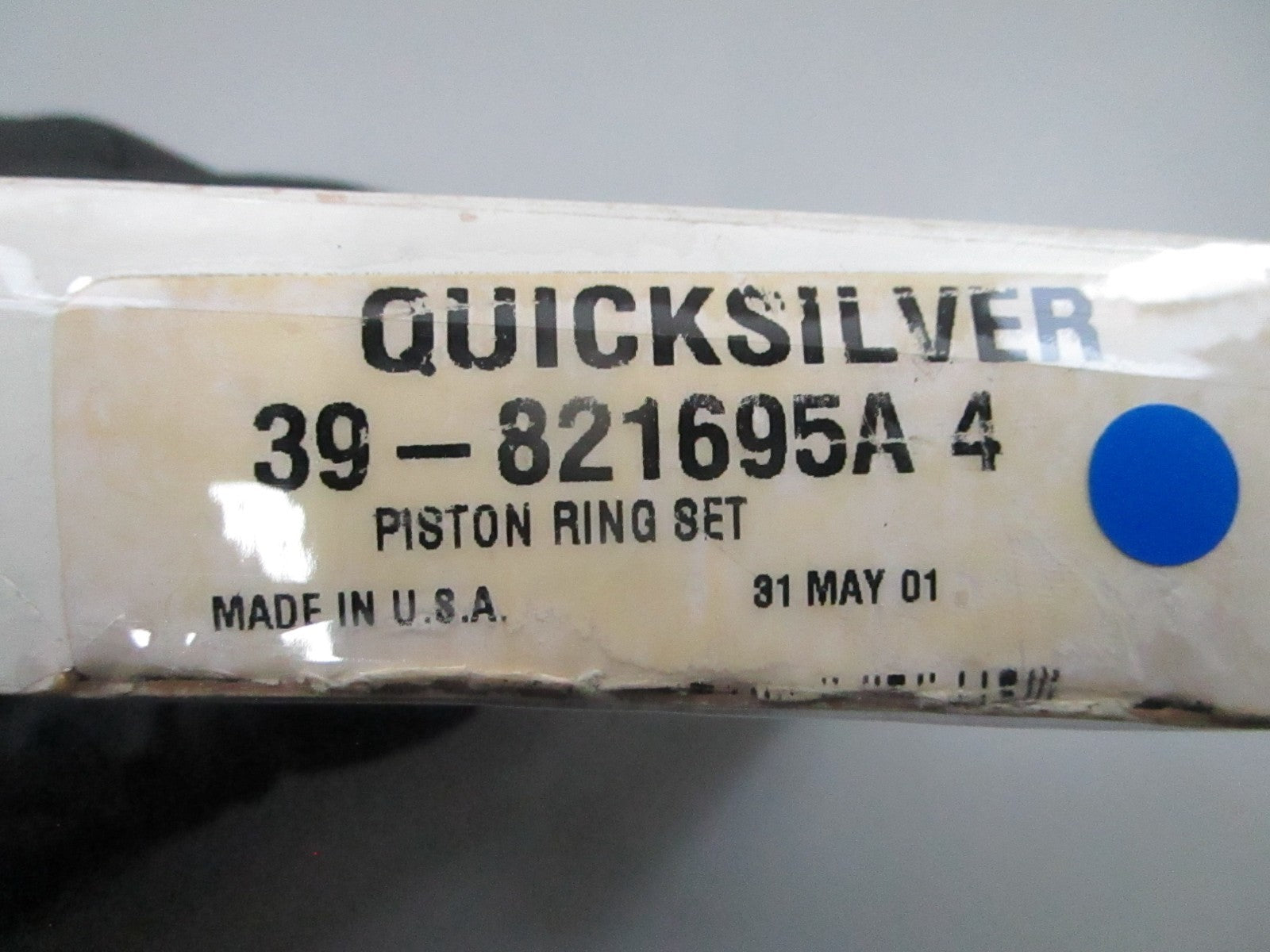 *NEW OEM* 0810 Mercury Quicksilver Piston Ring Set 39-821695A 4