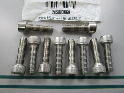 NEW (LOT OF 10) 205083060 Sea-Doo Screw 0810