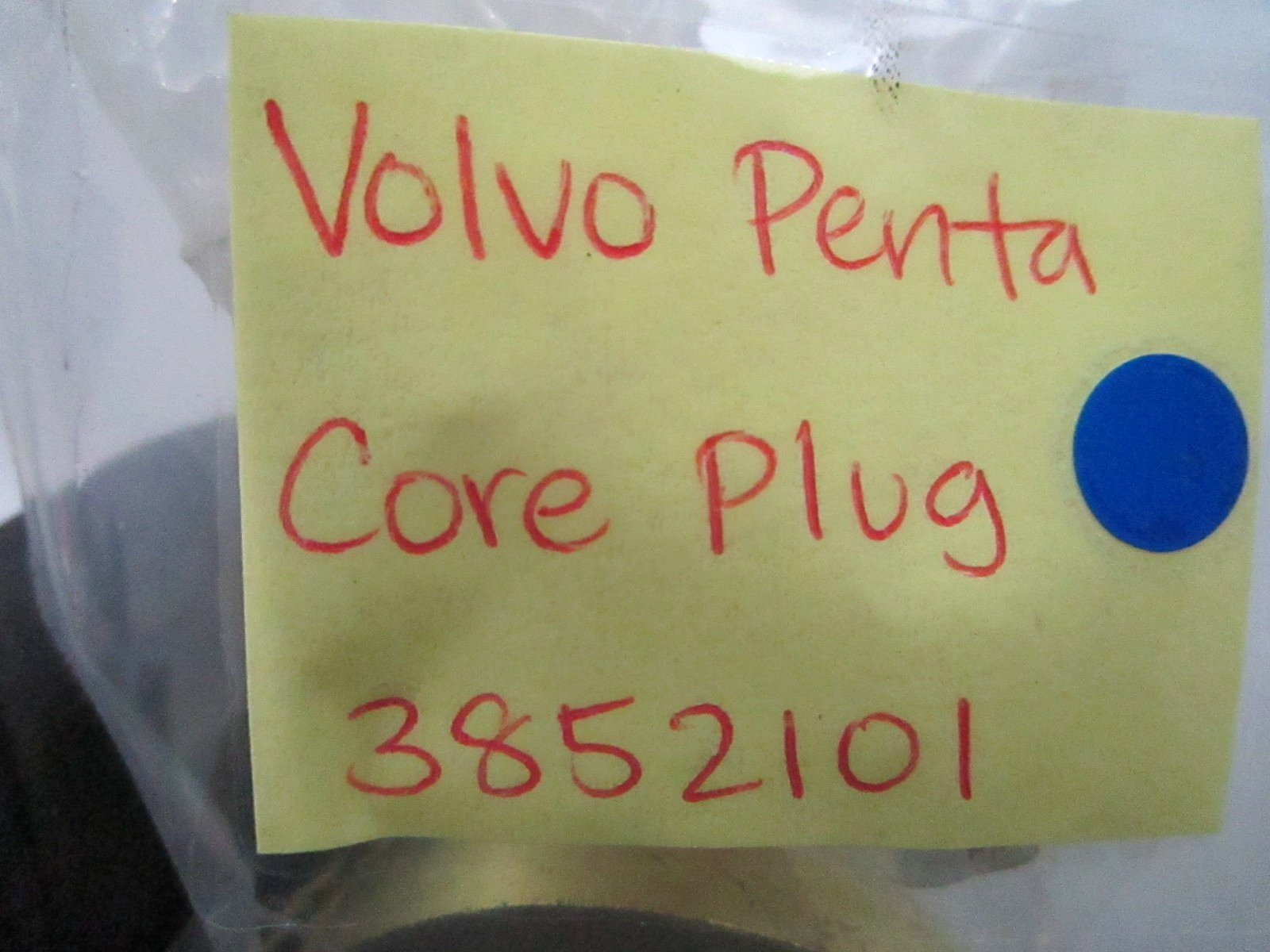 *NEW OEM* 0810 Volvo Penta Core Plug 3852101