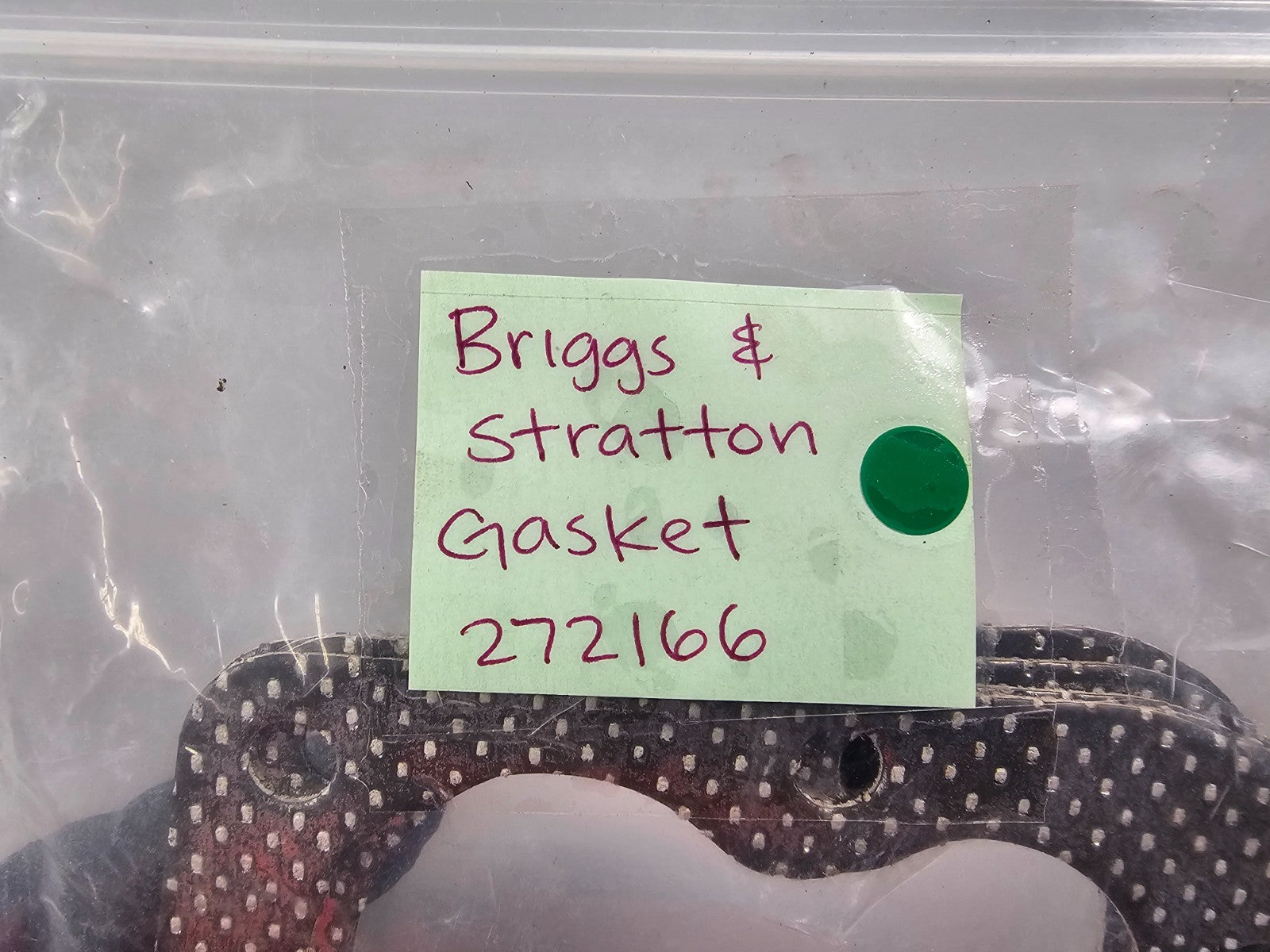 NEW OEM (LOT OF 5) 272166 Briggs & Stratton Gasket 0810