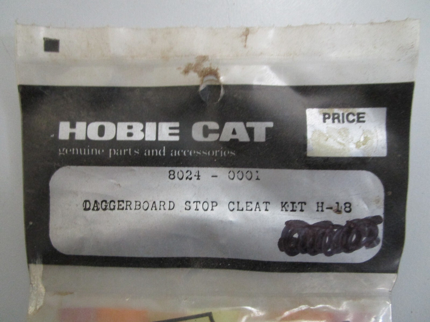 *NEW* 0820 Hobie Cat Daggerboard Stop Cleat Kit 8024-0001