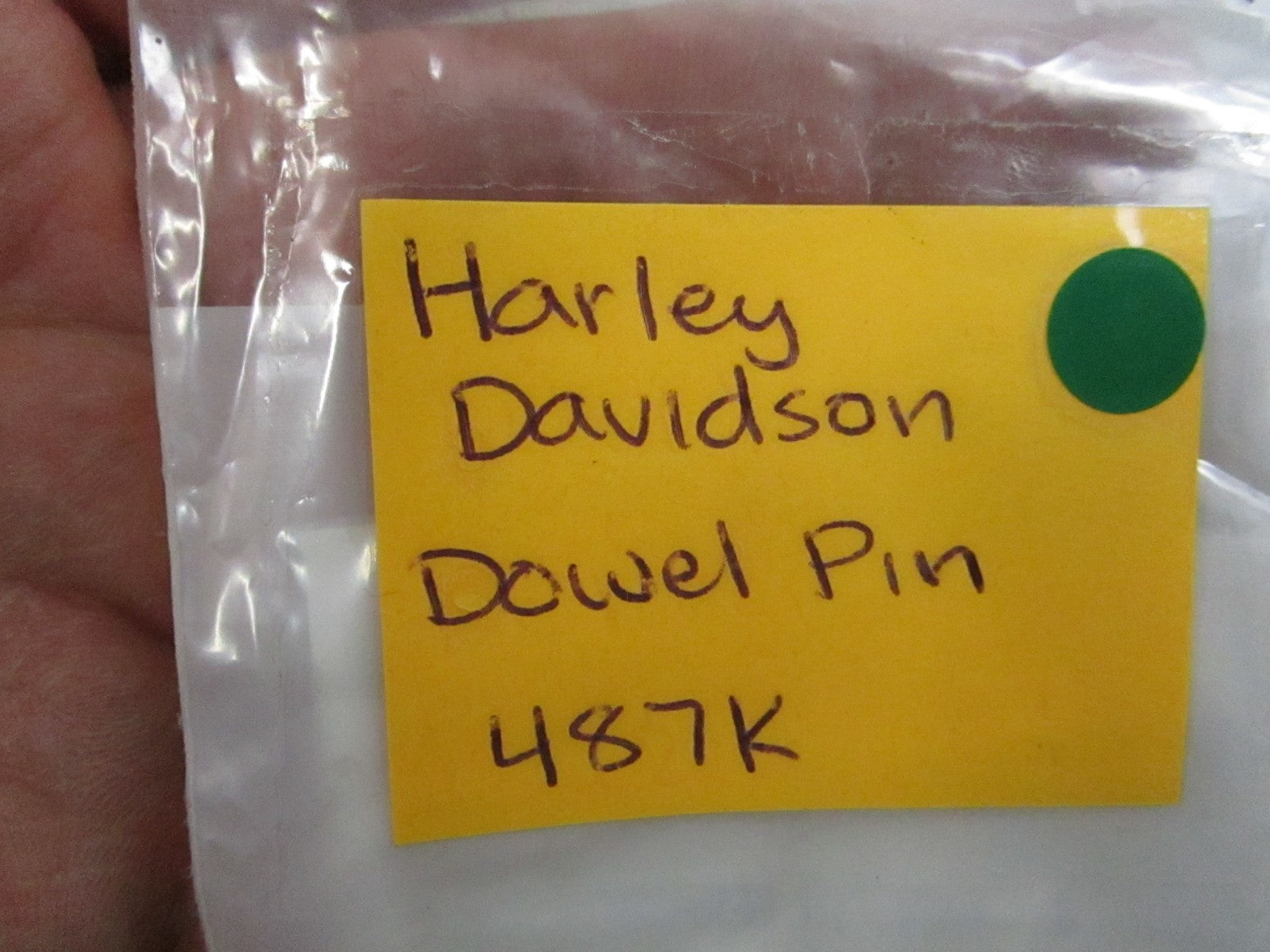 NEW OEM (LOT OF 4) 487K Harley Davidson Dowel Pin 0810