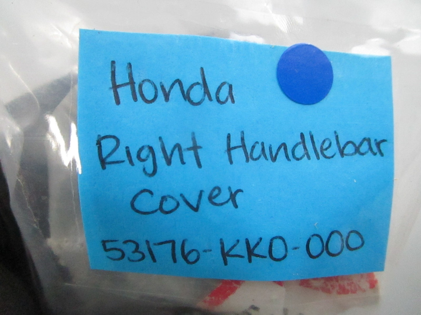 *NEW OEM* 0810 Honda Right Handlebar Cover 53176-KK0-000