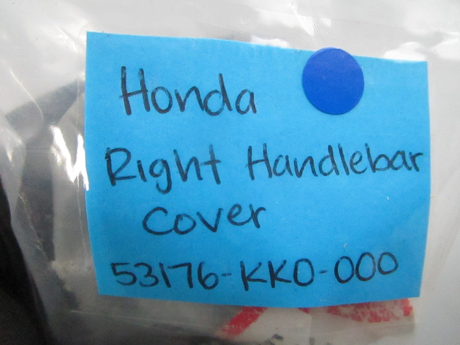 *NEW OEM* 0810 Honda Right Handlebar Cover 53176-KK0-000