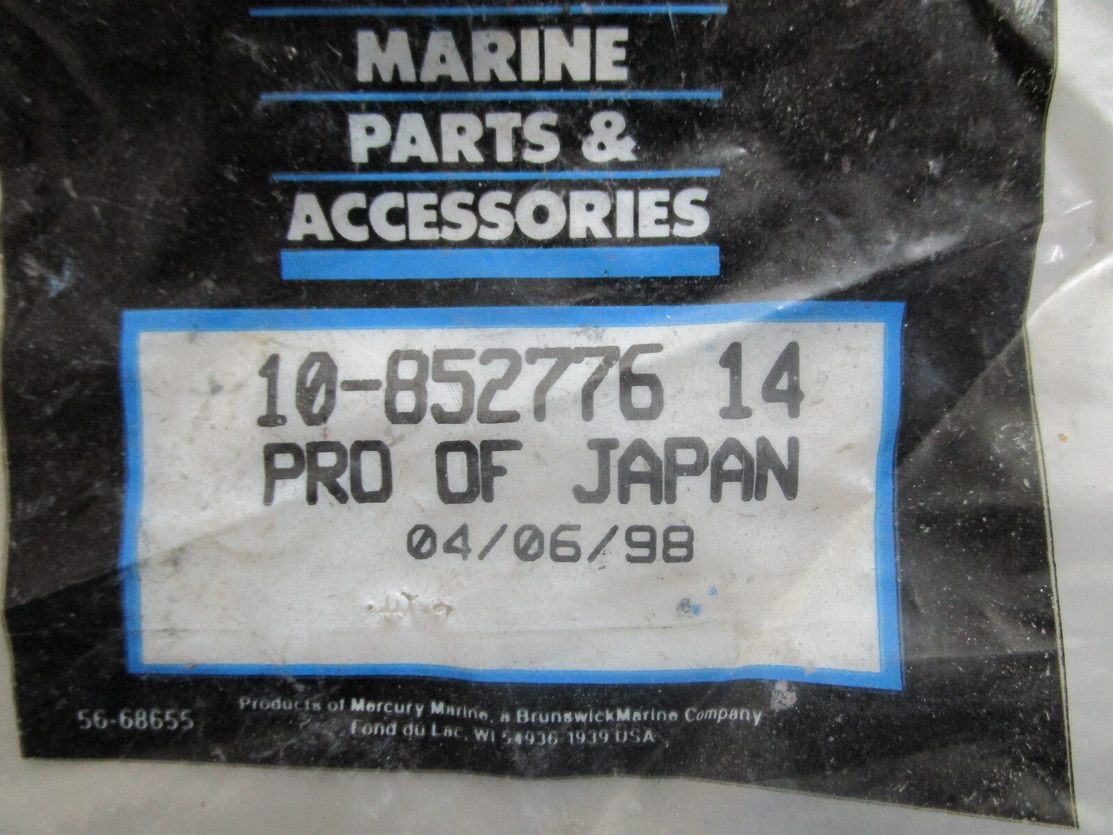 *NEW OEM* 0810 Mercury Quicksilver Bolt 10-85277614