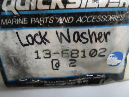 *NEW OEM* (LOT OF 2) 0810 Mercury Quicksilver Lock Washer 13-68102