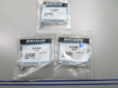 *NEW OEM* (LOT OF 3) 0810 Mercury Quicksilver Screw 10-878609
