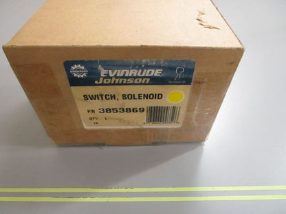 *NEW OEM* 0810 OMC Johnson Evinrude Solenoid Switch 3853869
