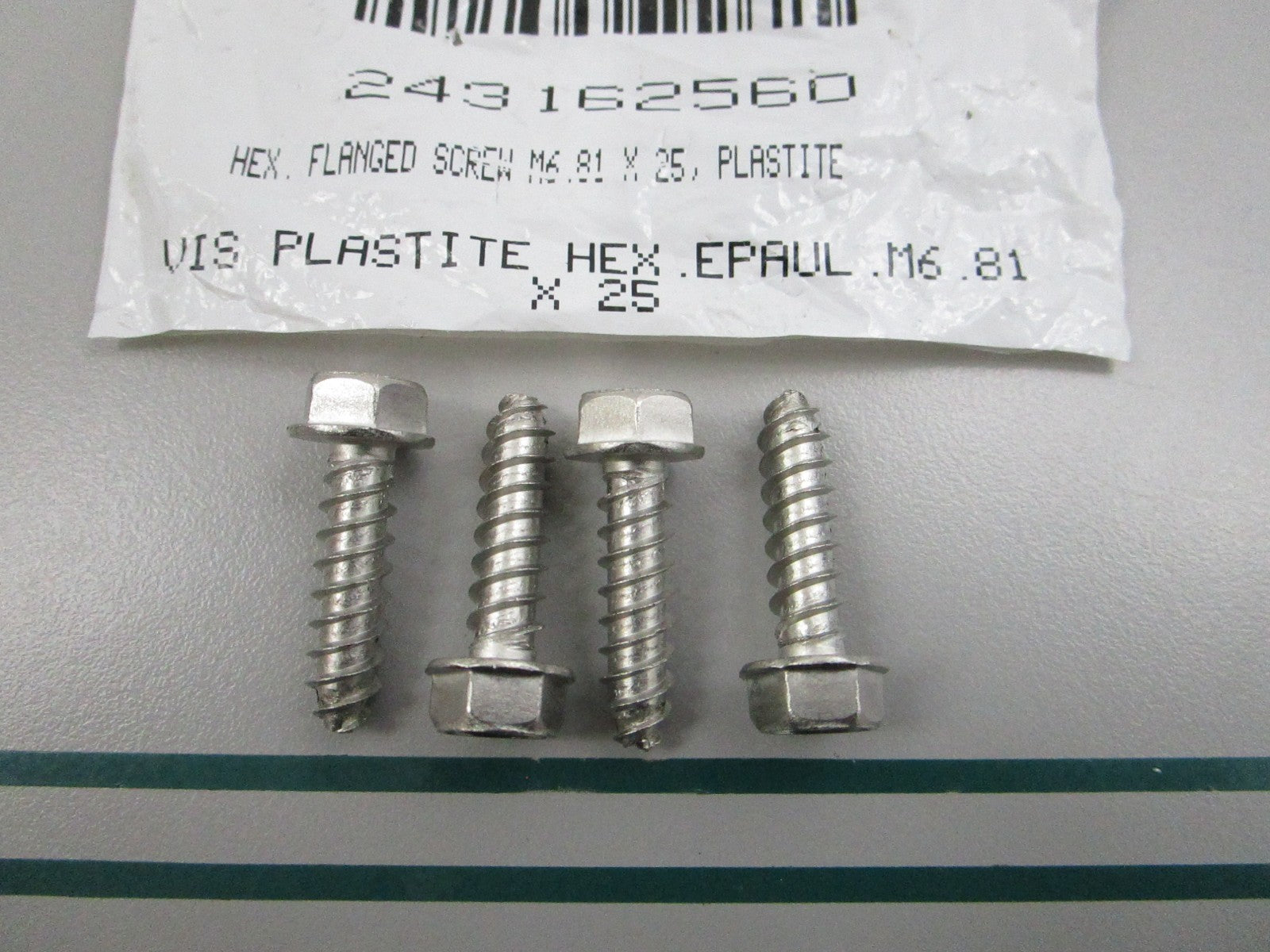 NEW (LOT OF 4) 243162560 Sea-Doo Hex. Flange Screw 0810
