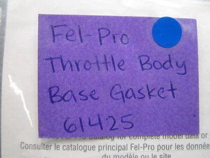 *NEW* 0810 Fel-Pro Throttle Body Base Gasket 61425