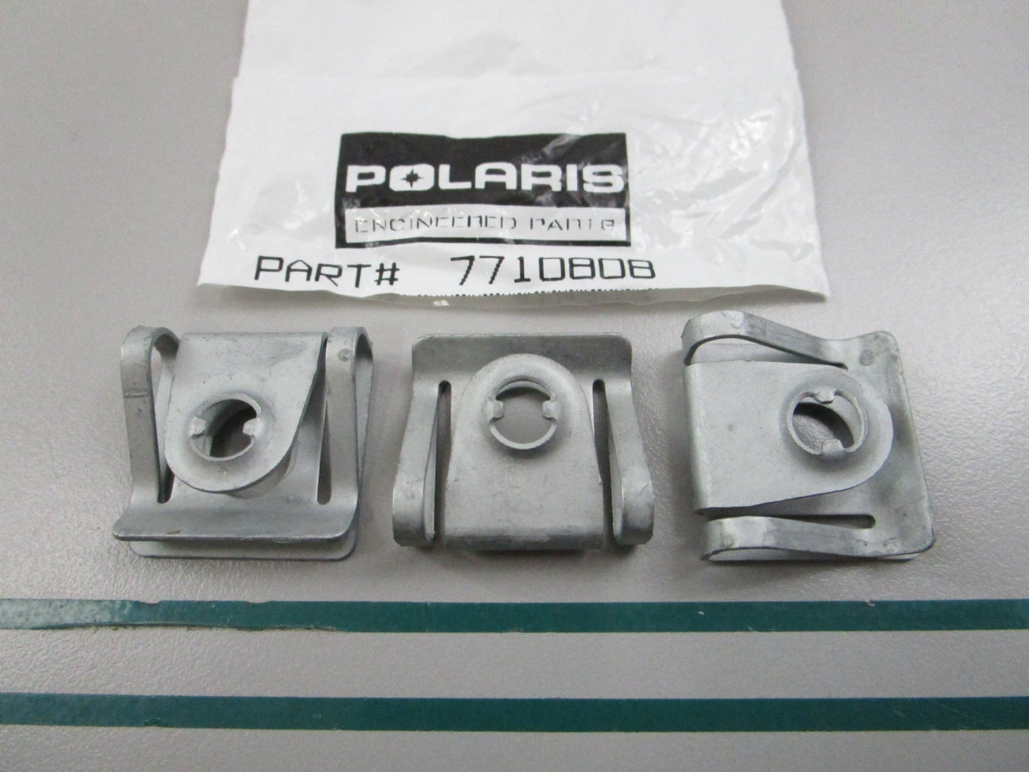 NEW OEM (LOT OF 3) 7710808 Polaris Clip 0810