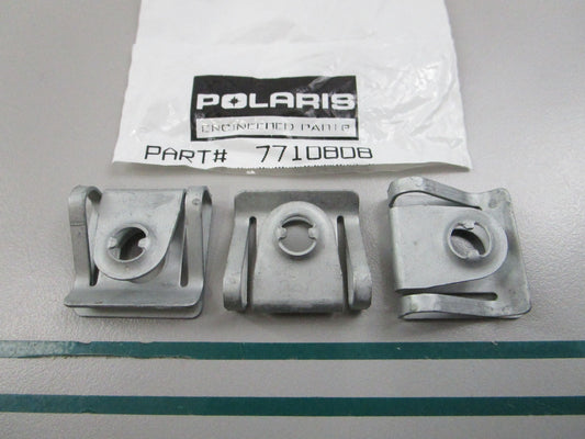 NEW OEM (LOT OF 3) 7710808 Polaris Clip 0810