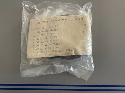 *NEW OEM* 0720 Yamaha Carburetor Repair Kit 689-W0093-00-00