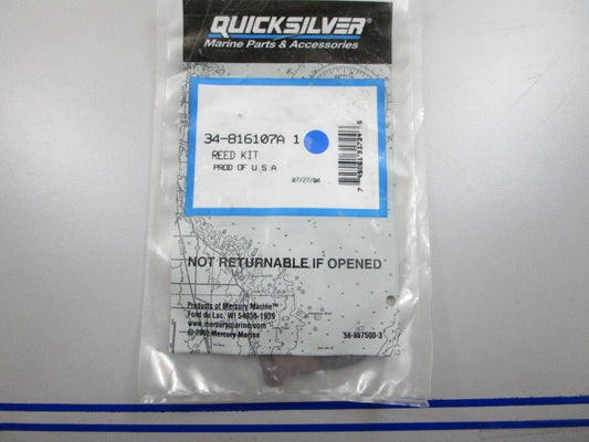 *NEW OEM* 0810 Mercury Quicksilver Reed Kit 34-816107A 1