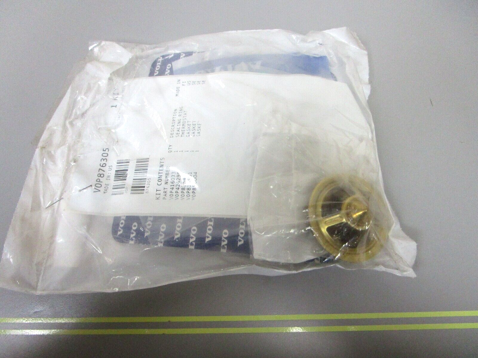 *NEW OEM* 0720 Volvo Penta Thermostat Kit 876305