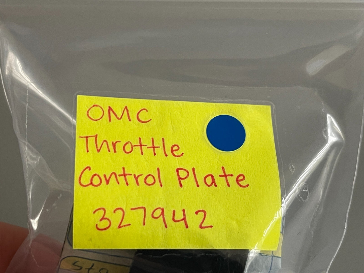*NEW OEM* 0720 OMC Johnson Evinrude Throttle Control Plate 327942 0327942