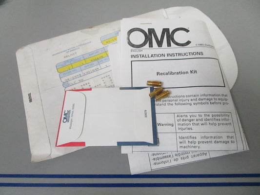 *NEW OEM* 0810 OMC Johnson Evinrude 60 HP Orifice Kit 436678 0436678