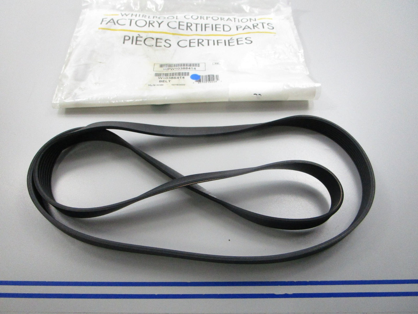 NEW OEM WPW10388414 Whirlpool Belt 0810