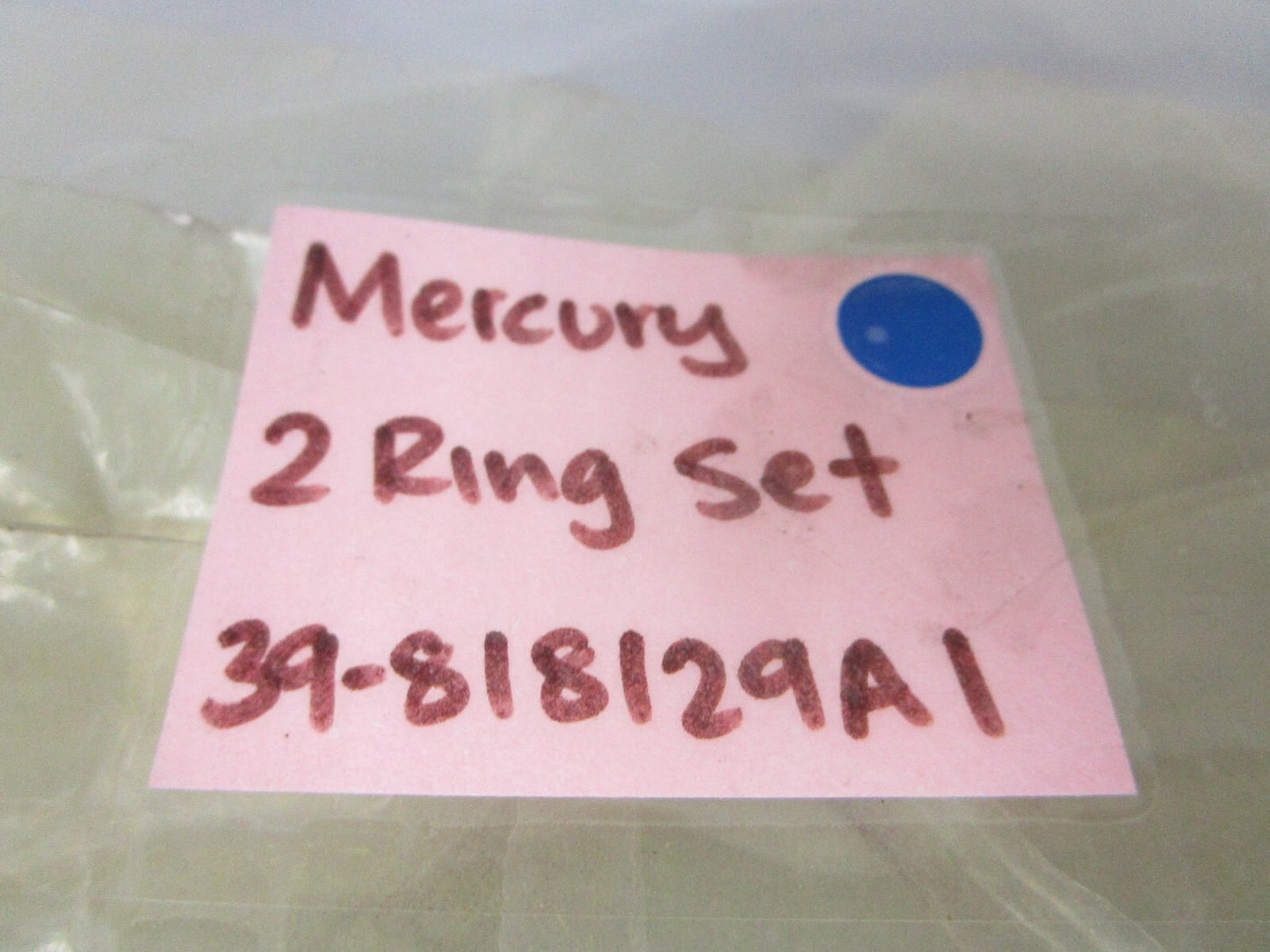 *NEW OEM* 0810 Mercury Quicksilver 2 Ring Set 39-818129A1